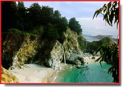 McWay Falls: Waterfall Meets the Surf