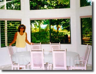 View of the Ocean with our guest